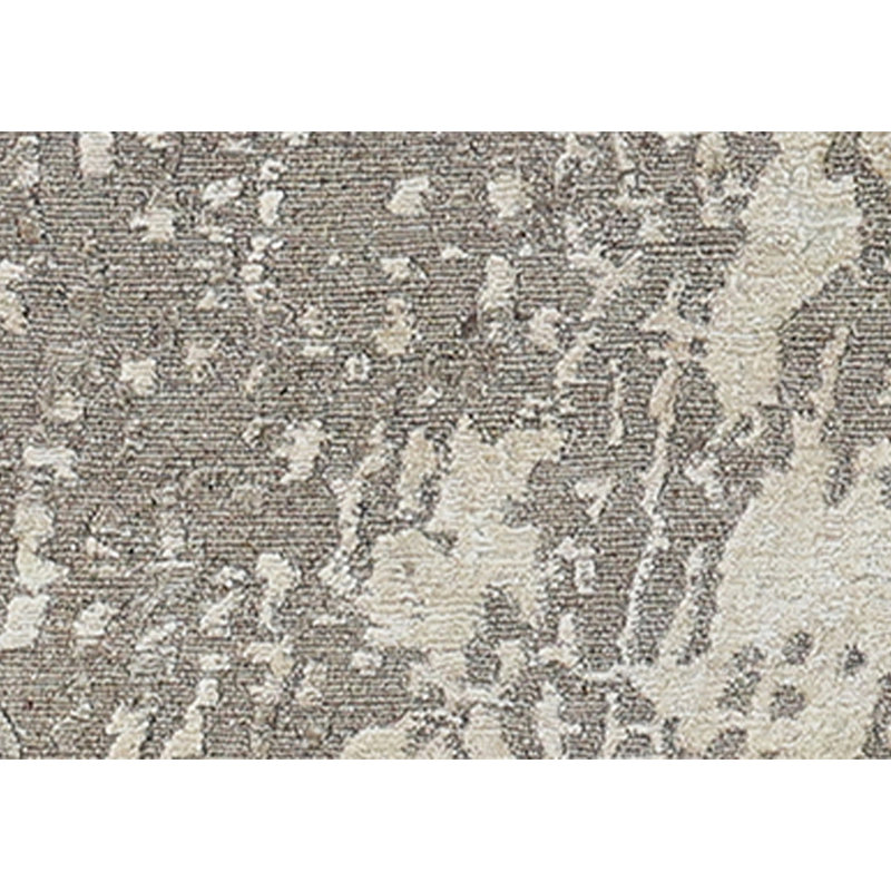 Handmade Wool Abstract Area Rug, Rectangle 5' x 8'