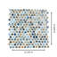 Eterna Penny 12" x 12" Recycled Penny Glass Mosaic Wall & Floor Tile-63332645