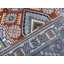 Tapis de zone en laine rouge 4 pi 2 po x 11 pi 8 po one-of-kind main noué la Bechtold