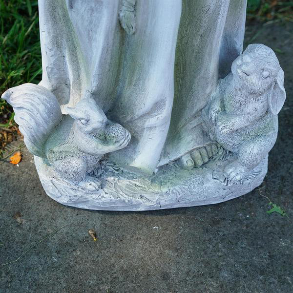 Statue de jardin d'extérieur 23,5 po