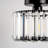 Nashra Cluster Semi Flush Mount Ceiling Light Fixtures with Clear Glass Shades-1021761077