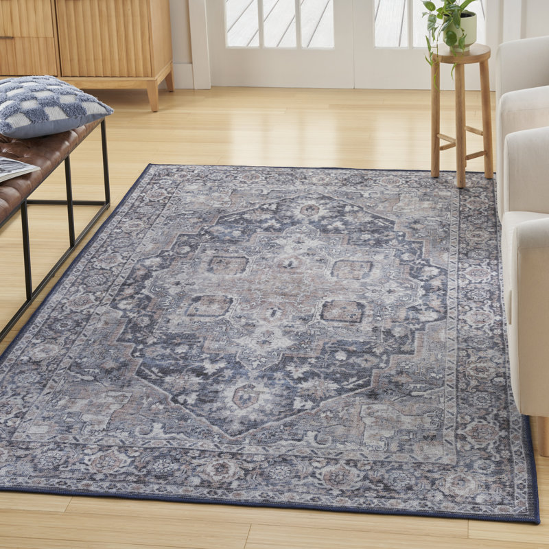 New Concepts Machine Washable Area Rug, Rectangle 6' x 9'