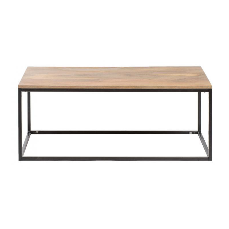 Pols Solid Wood Solid Coffee Table, 45 cm H x 117 cm W x 70 cm D