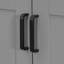 Ensemble de meuble-lavabo de salle de bain avec lavabo, meuble-lavabo luxueux peu encombrant - 2 portes à fermeture douce