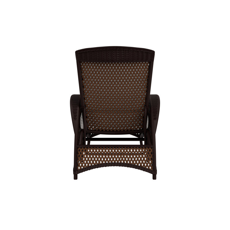 Grand Traverse Outdoor Chaise Lounge, Caramel, Fife Sahara