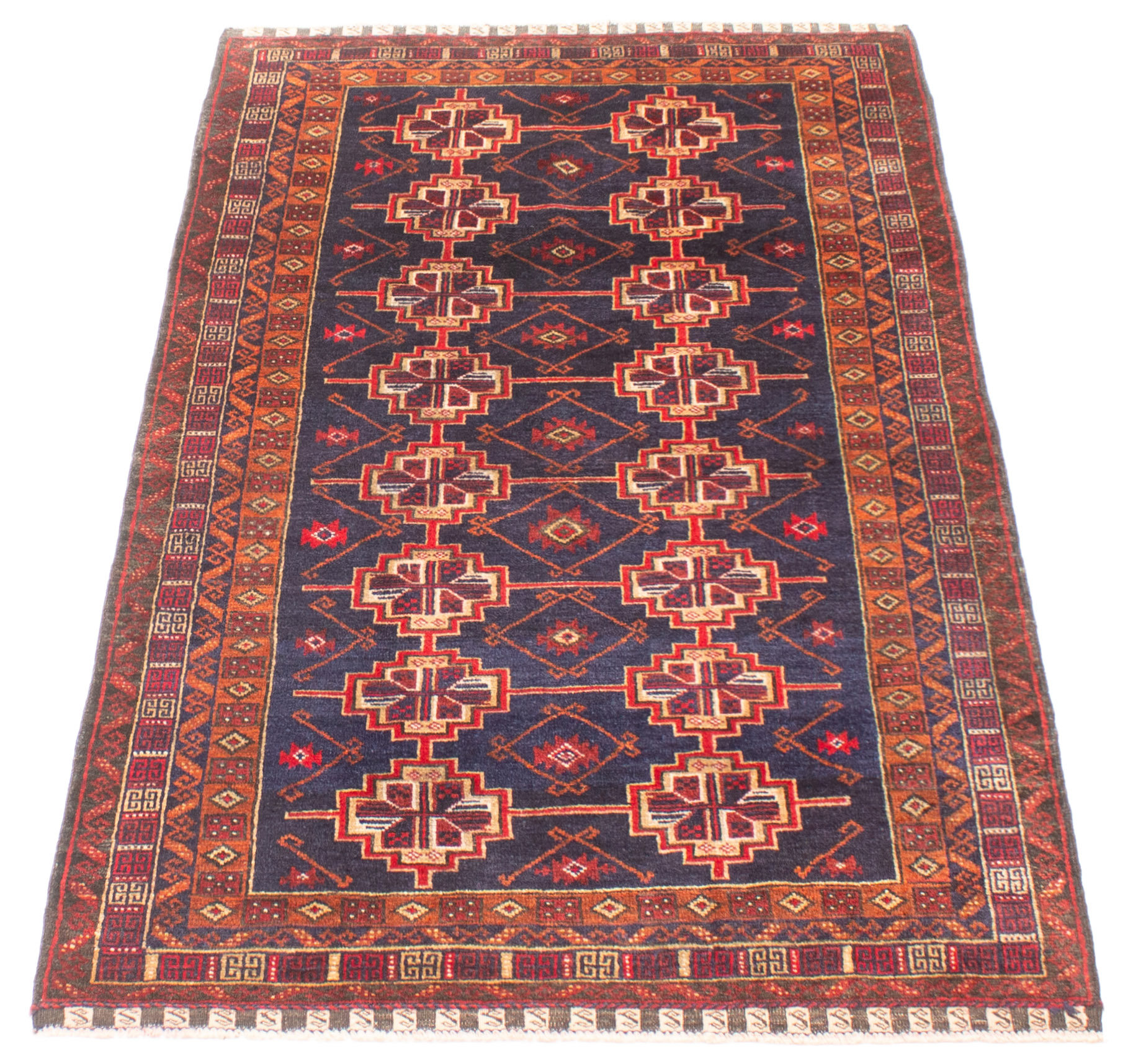 Bungalow Rose Teimani Navy Rug 3'5" x 6'0" - Wayfair Canada