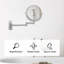 Aujane Metal Flat Mirror
