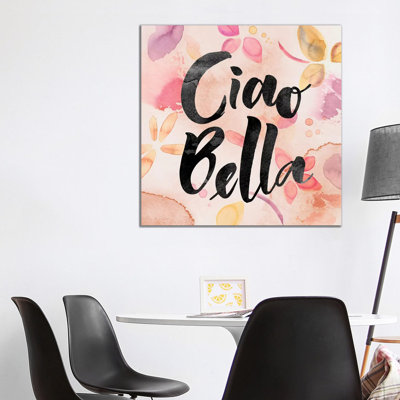 Ciao Bella - Wrapped Canvas Painting