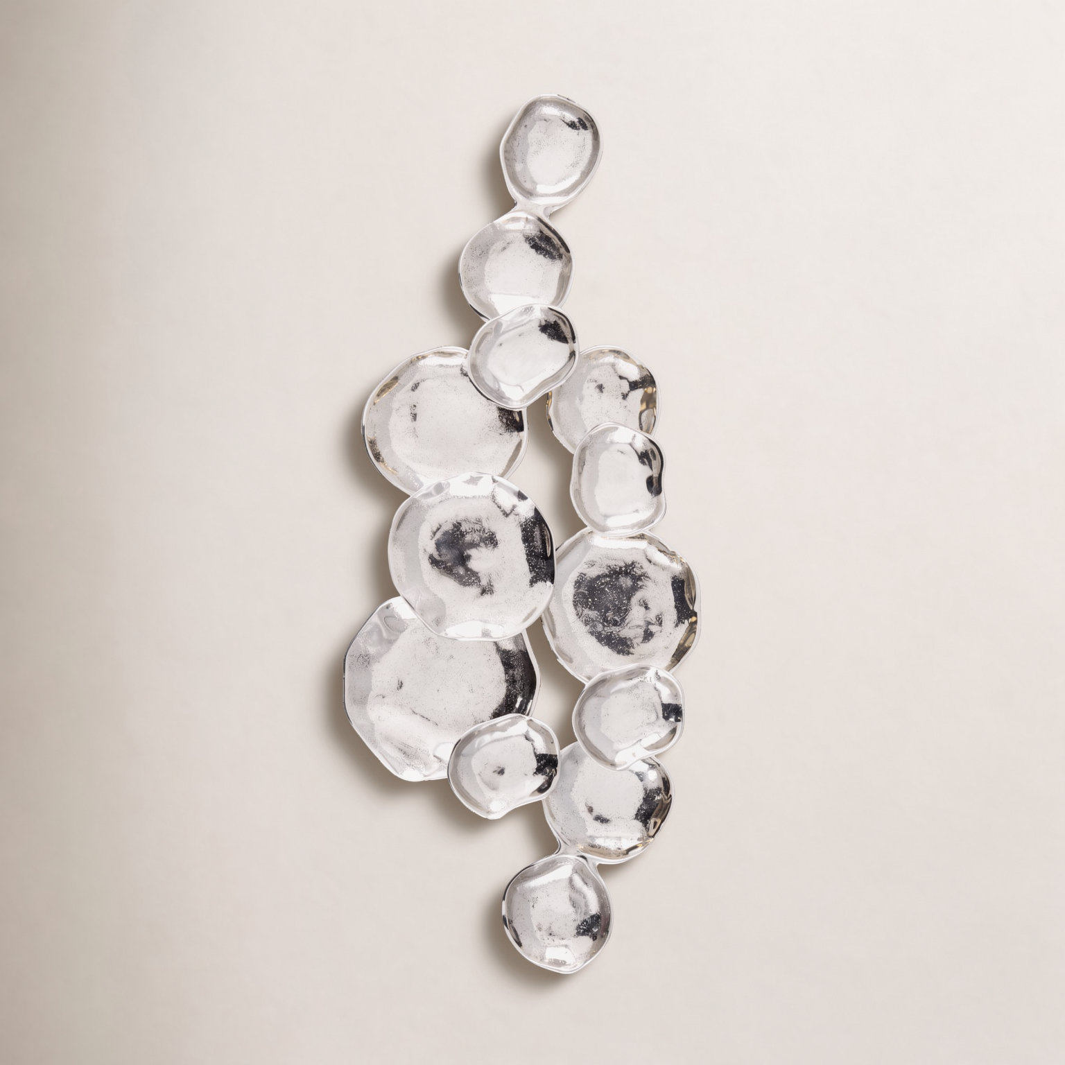 Marthienus Wall Sculpture, Silver