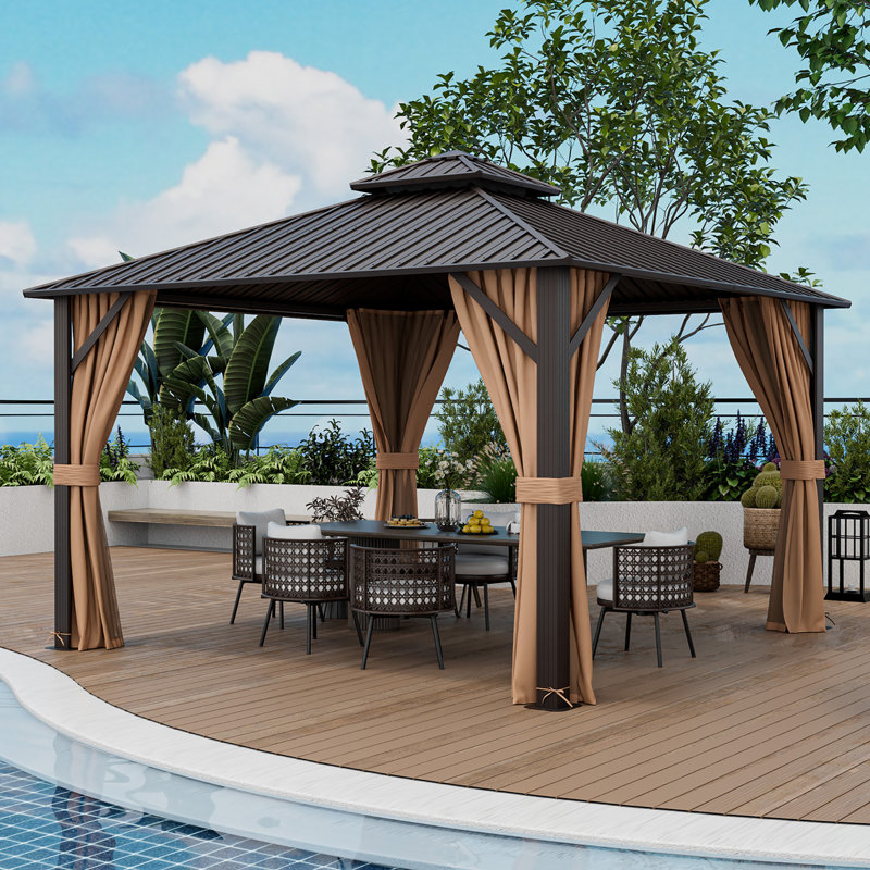 Aluminum Patio Gazebo, 12' x 12'