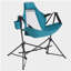 steel folding chair blue