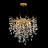 Luxury Tree Branch Chandelier,Modern chandelier crystal light,LargeRaindrop pendant light(gold)-1024871693