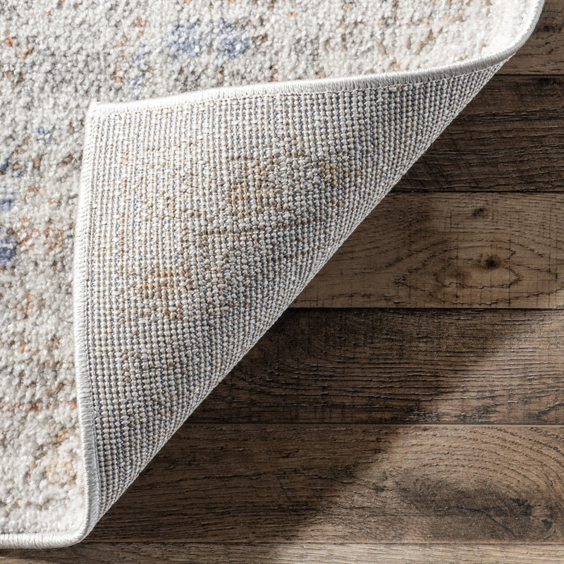Tapis décoratif Torven Medallion, Rectangle 6 pi 7 po x 9 pi