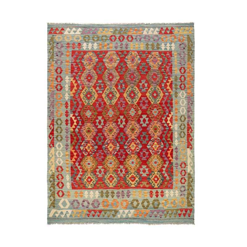 Hand Knotted Wool Moroccan Rug