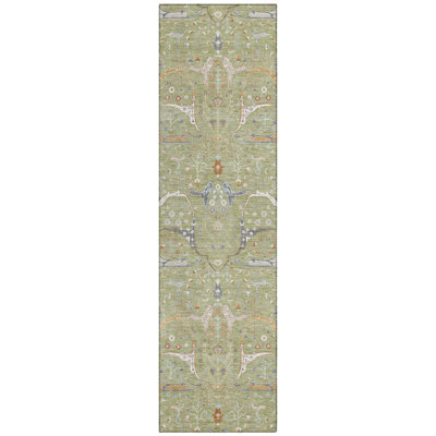 Machine Washable Indoor/Outdoor Boruta ACN2250 Global Rug