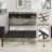 Full Size Wooden Platform Bed Frame-401951964