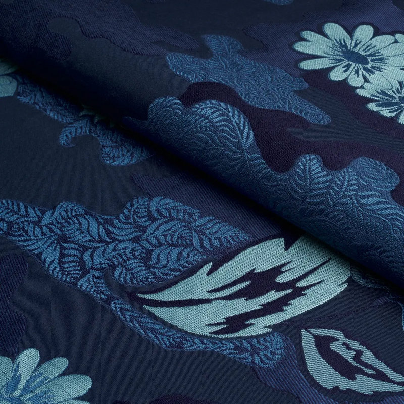 Tissu Schumacher X Laura Gonzalez Lian Dream, Bleu