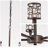 5 Light Dimmable Farmhouse Chandelier, Retro Iron Rust Lighting With Crystal Decorations