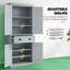 Grand garde-manger autoportant pour vestibule