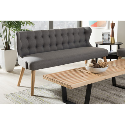 Gräfe 62.8'' Upholstered Settee