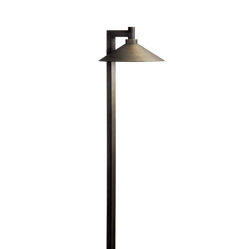 Chimira Low Voltage Metal Pathway Light, Centennial Brass, 3000K