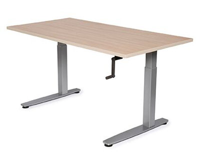 Equity Rectangle Height Adjustable Training Table