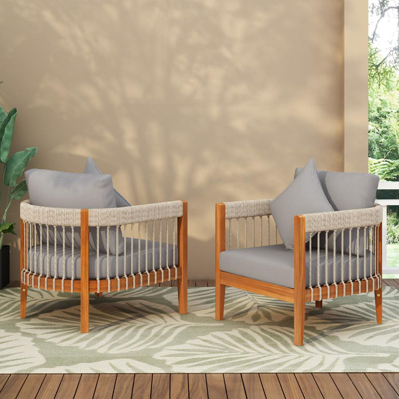 Chaise d'appoint rembourrée, Gris