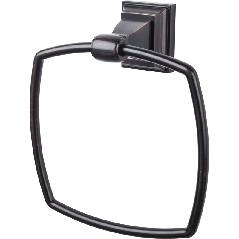 Stratton Bath  Towel Ring, Tuscan Bronze