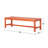 Aadyan Solid Wood Eucalyptus Outdoor Bench