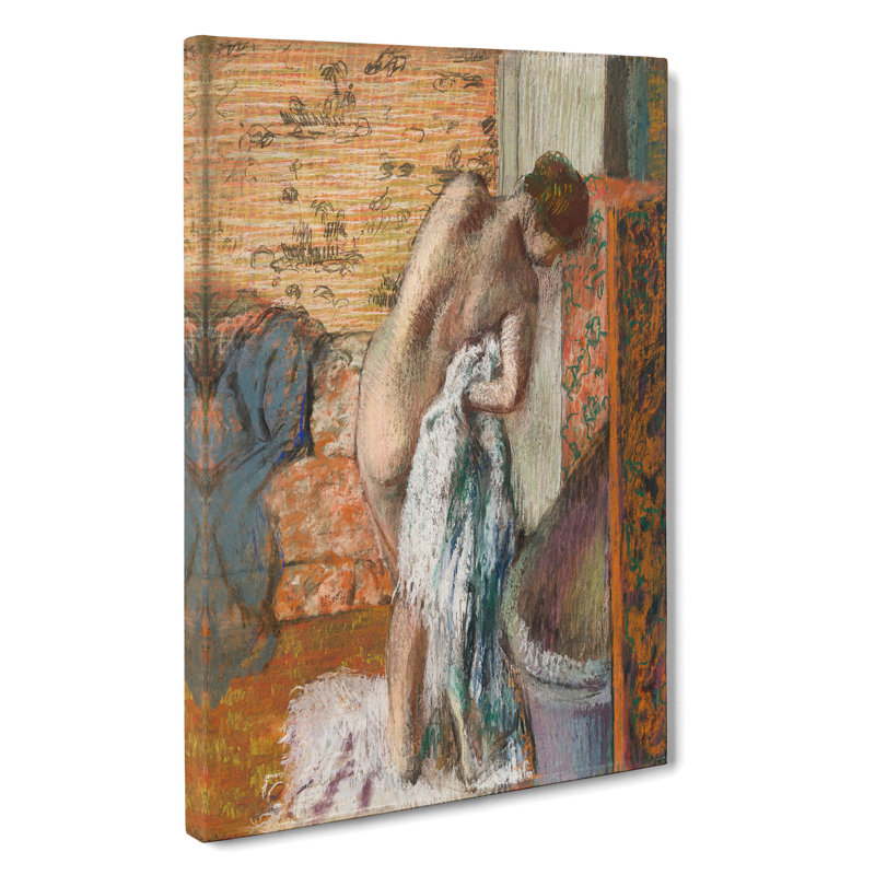 Nude Woman Vol.3 by Edgar Degas - Wrapped Canvas Painting, 76cm H x 50cm W x 3cm D