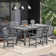Reata Rectangular 6 - Person 66.9'' L Outdoor Dining Set with 6 Chairs