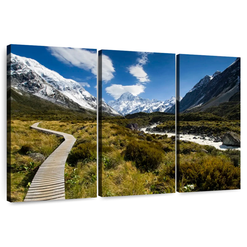 Hooker Valley Trail, 20" H x 33" W