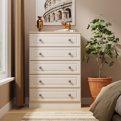 74 cm W Chest of 5 Drawers