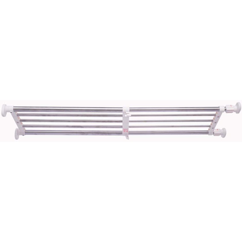 Stainless Steel Storage Rack, 5.08" H x 59.99" W x 24.99" D