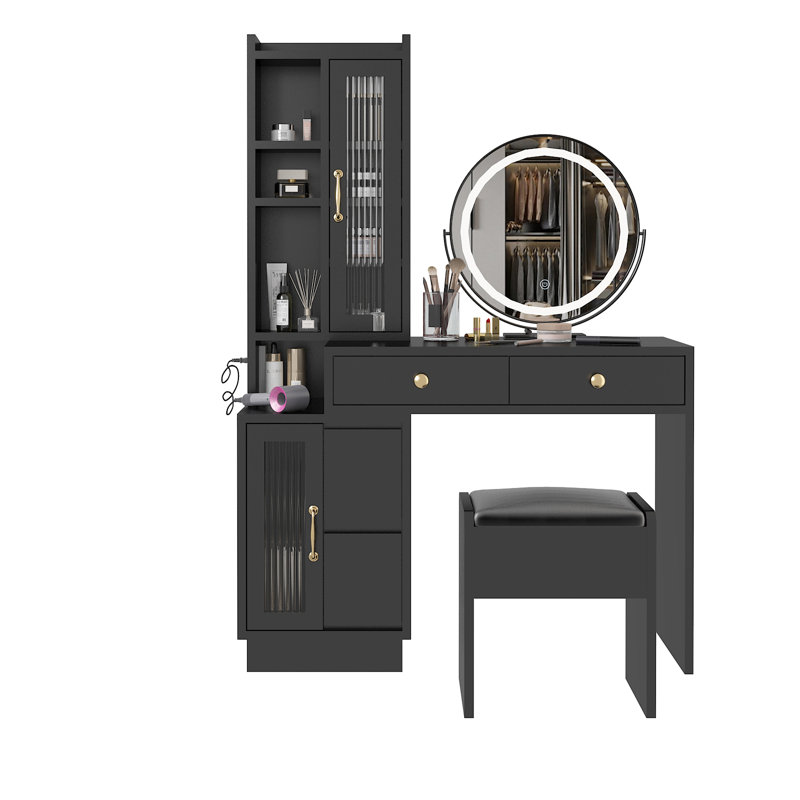 Abhaysingh Vanity, Black
