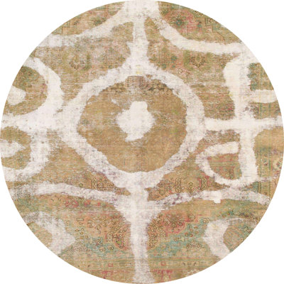 Tapis décoratif multicolore à motif abstrait