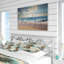 Ensemble de housse de couette Serene Coastline Tropical Pattern - Coastal-963860940