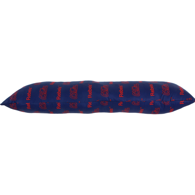 100% Cotton Lumbar Pillow, Mississippi Rebels