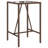 Vidaxl Outdoor Bar Table Brown And Black