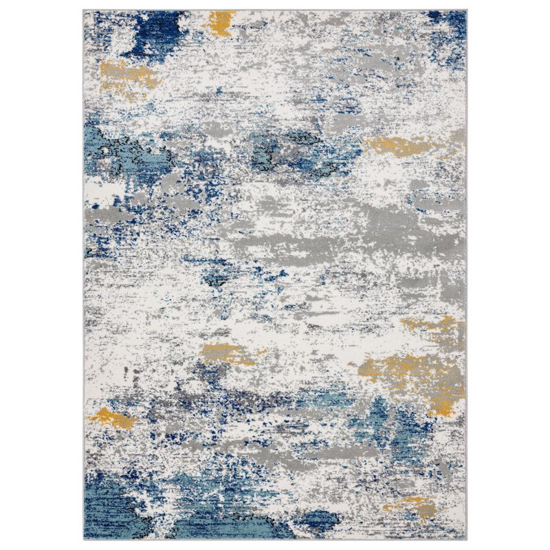 Elkmont Abstract Indoor Rug, Rectangle 2' x 3'