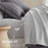 Complete Polyester Full Bedding Sets, Modern Striped Comfort For Home
