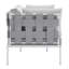 Causeuse d'extérieur en aluminium Harmony Sunbrella par Modway-58125811