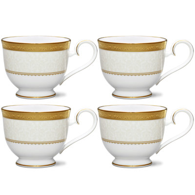 Noritake Odessa Set Of 4 Cups, 7-3/4 Oz.