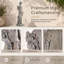 Statue de jardin grec et romain H 78,7 po