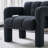 Practical Single Chair, Wide Upholstered Accent Chair-217399490