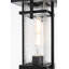 Lampadaire extérieur Ohman 6 pouces en noir