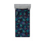 Indigo vert laurier / floral