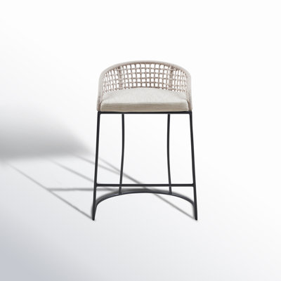 Blakes Woven Low Back Counter Stool