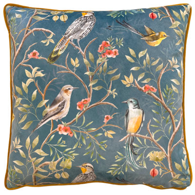 Floral Square Cushion Cover