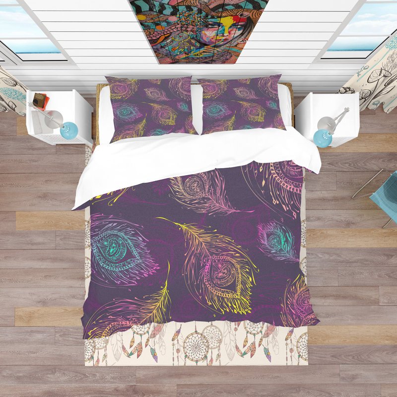 Ensemble de housse de couette sud-ouest, Housse de couette très grand + 2 taies décoratives